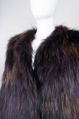 Yves Salomon Meteo Vintage Chubby Raccoon Fur Yeti Jacket