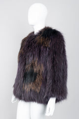 Yves Salomon Meteo Vintage Chubby Raccoon Fur Yeti Jacket