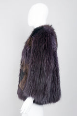 Yves Salomon Meteo Vintage Chubby Raccoon Fur Yeti Jacket