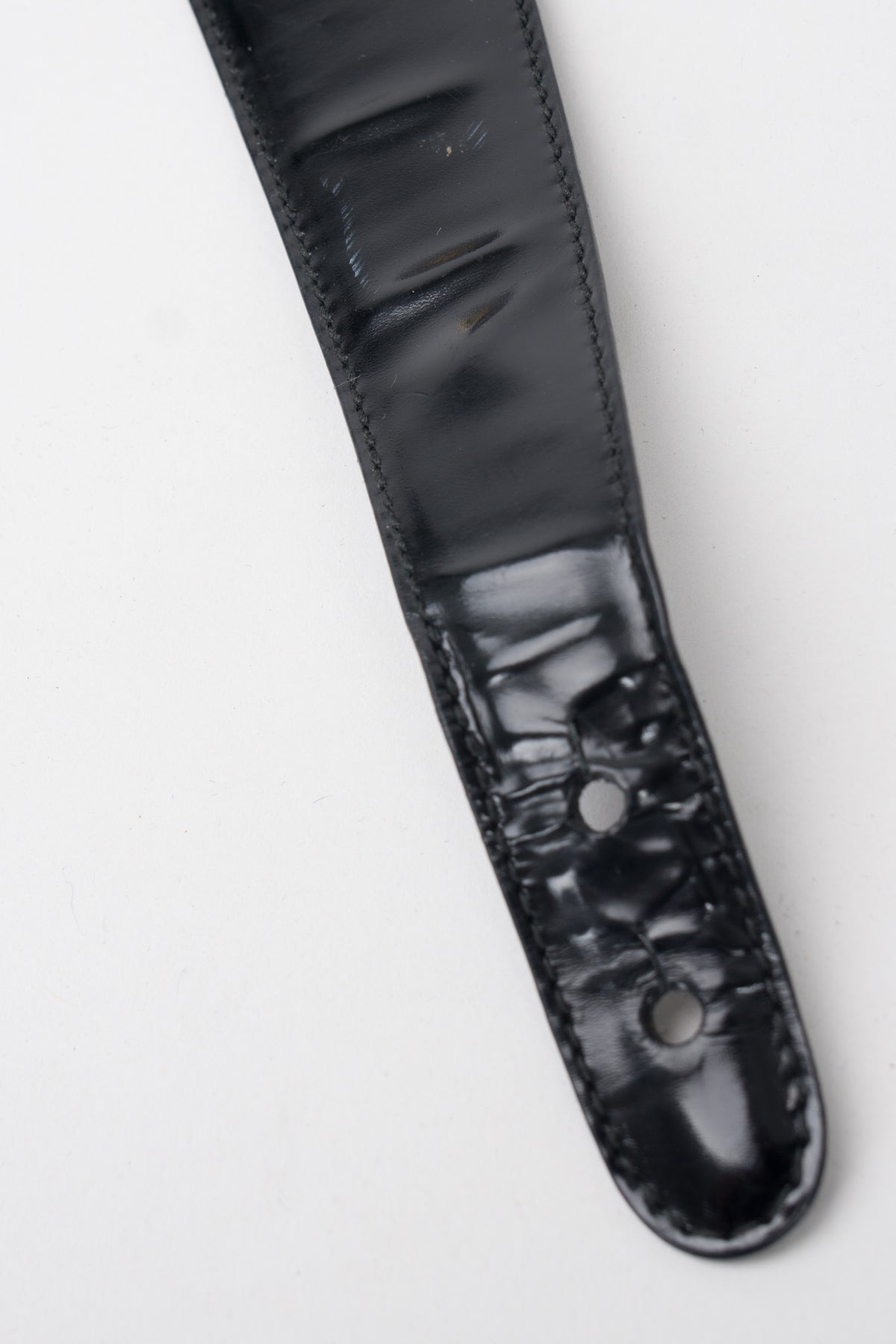 Gucci Tom Ford 1996 Leather Gold Gilt Buckle Belt Harness – Recess