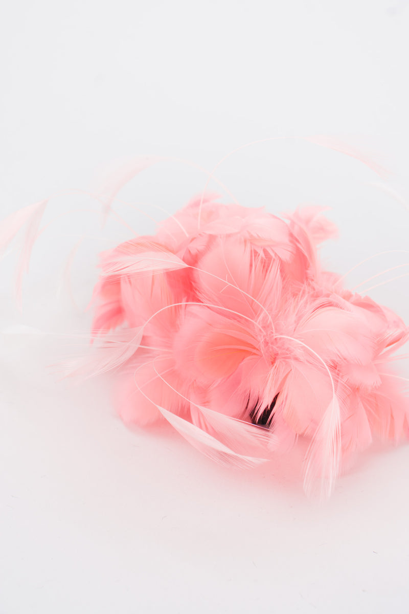 Givenchy Feather Bomb Flamingo Haircomb