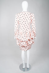 Givenchy 80s Polka Dot Pouf Dress