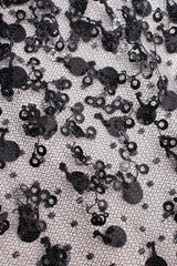 Givenchy Vintage Lace Taffeta Dot Gown