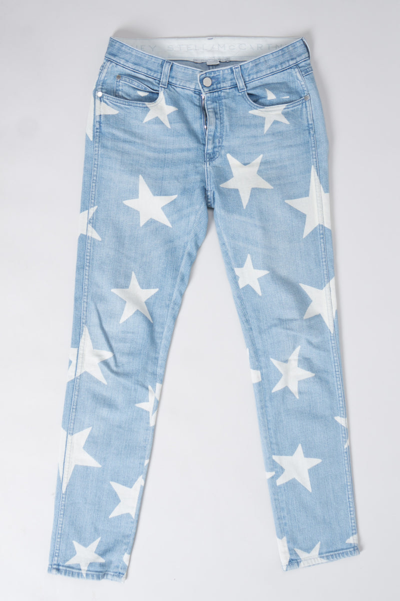 Stella McCartney Star Print Jeans