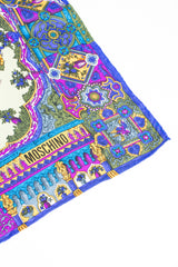 Moschino Moroccan Arabesque Parade Silk Scarf