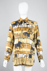 Junya Watanabe Comme Des Garcons Horse & Carriage Shirt