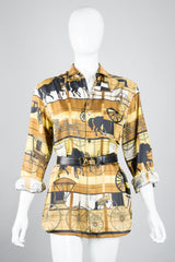 Junya Watanabe Comme Des Garcons Horse & Carriage Shirt