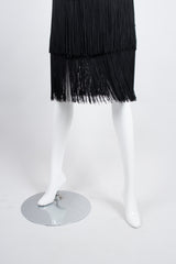 Bill Blass Tiered Fringe Flapper Skirt