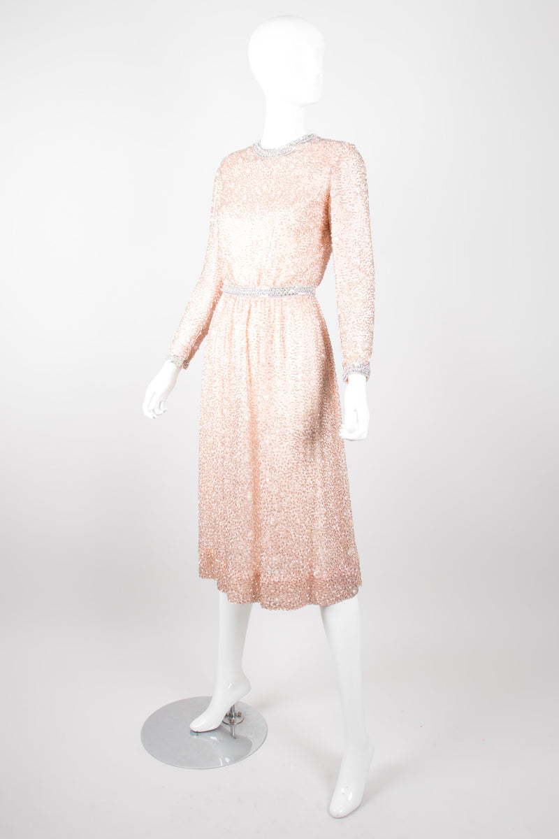 bugle bead dress Bugle Bead Sequins Dress