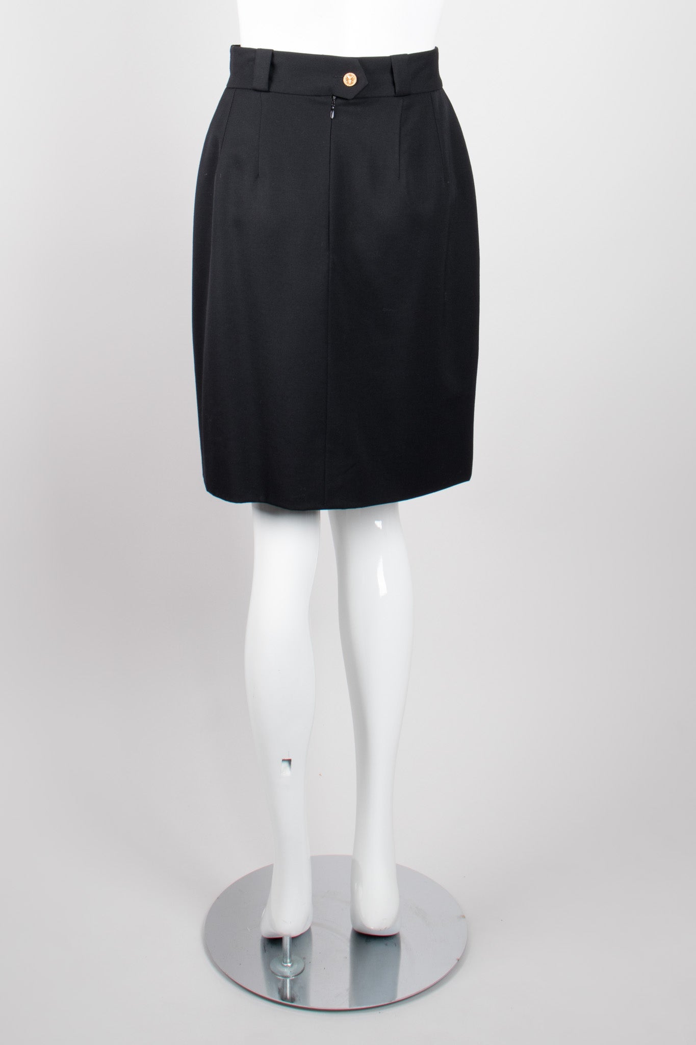 Chanel Welt Pocket High Waist Pencil Skirt
