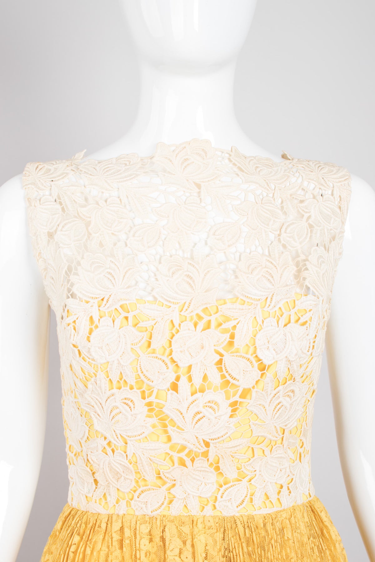 Vintage Crochet Lace Overlay Dress – Recess