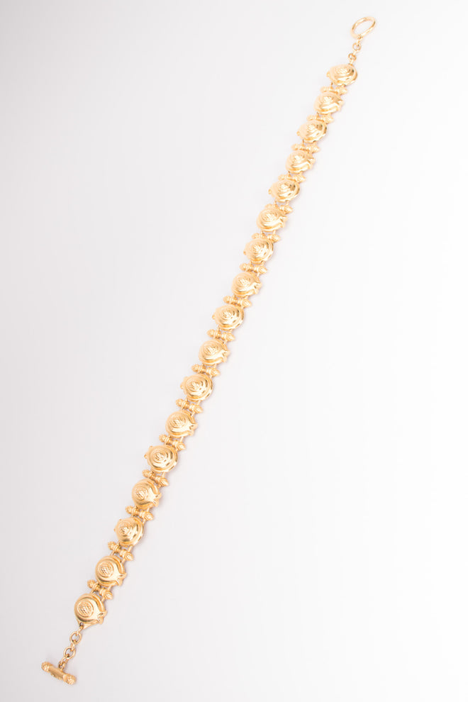 Fendi Artichoke Flower Collar Necklace