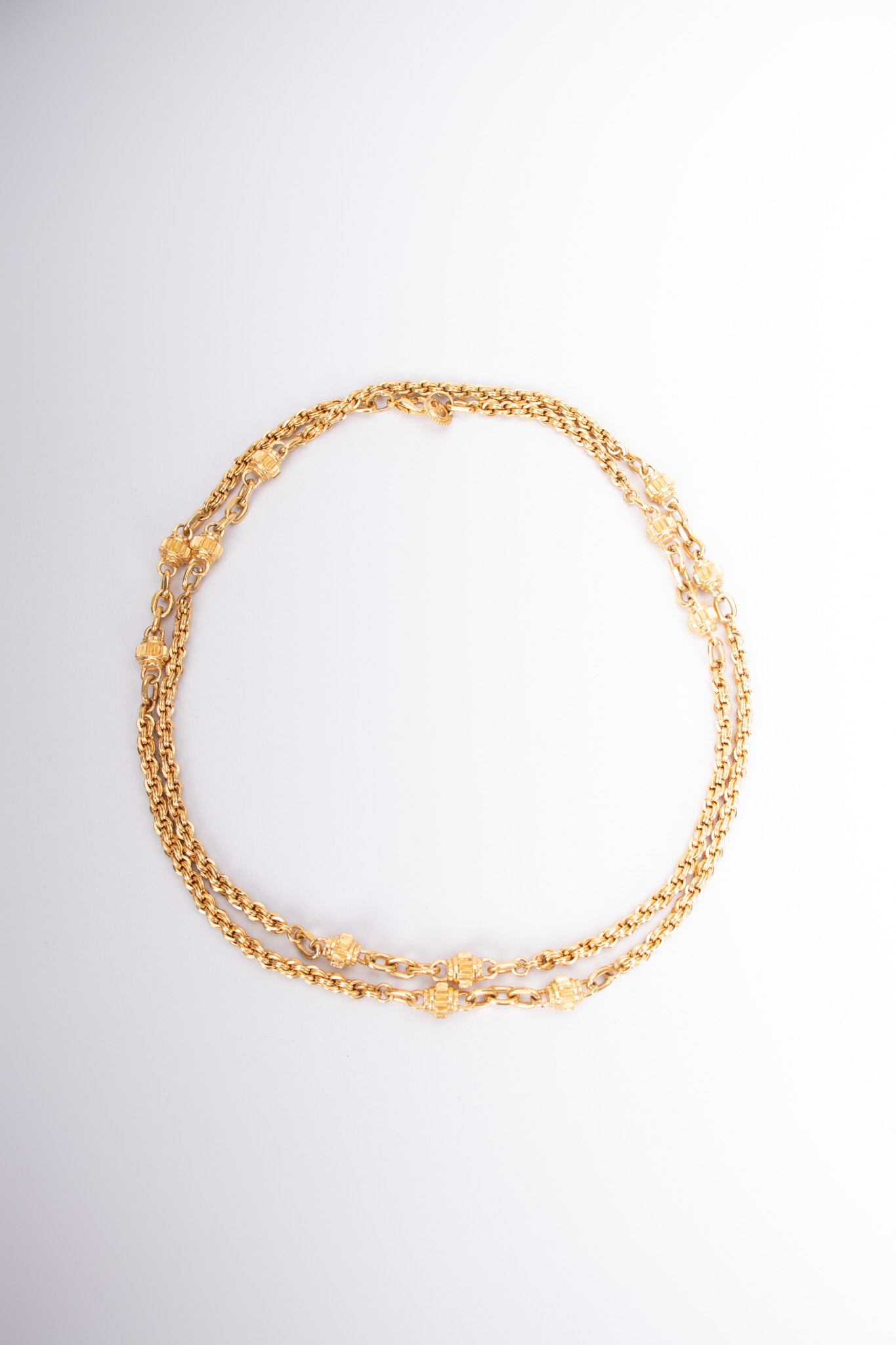 St. John Heavyweight Cog Chain Long Layering Necklace