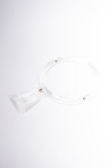 Judith Hendler Vintage Acrylic Lucite Prism Pendant Collar