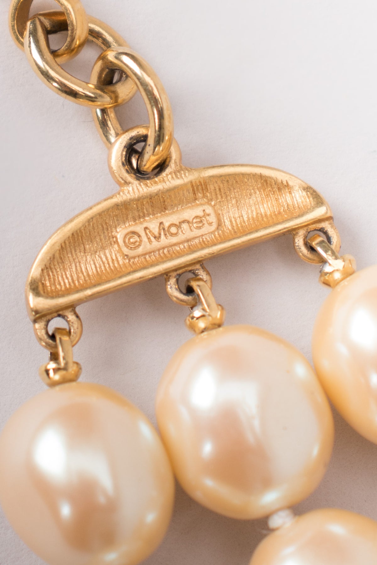 Monet Triple Strand Pearl Choker Necklace – Recess
