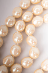 Monet Triple Strand Pearl Choker Necklace