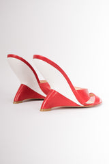 Tailfin Wedge Slide Sandals