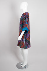 Mary McFadden Mixed Paisley Print Tunic