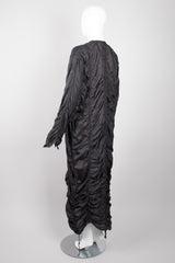 Norma Kamali OMO Rare Iconic Black Parachute Jacket Coat