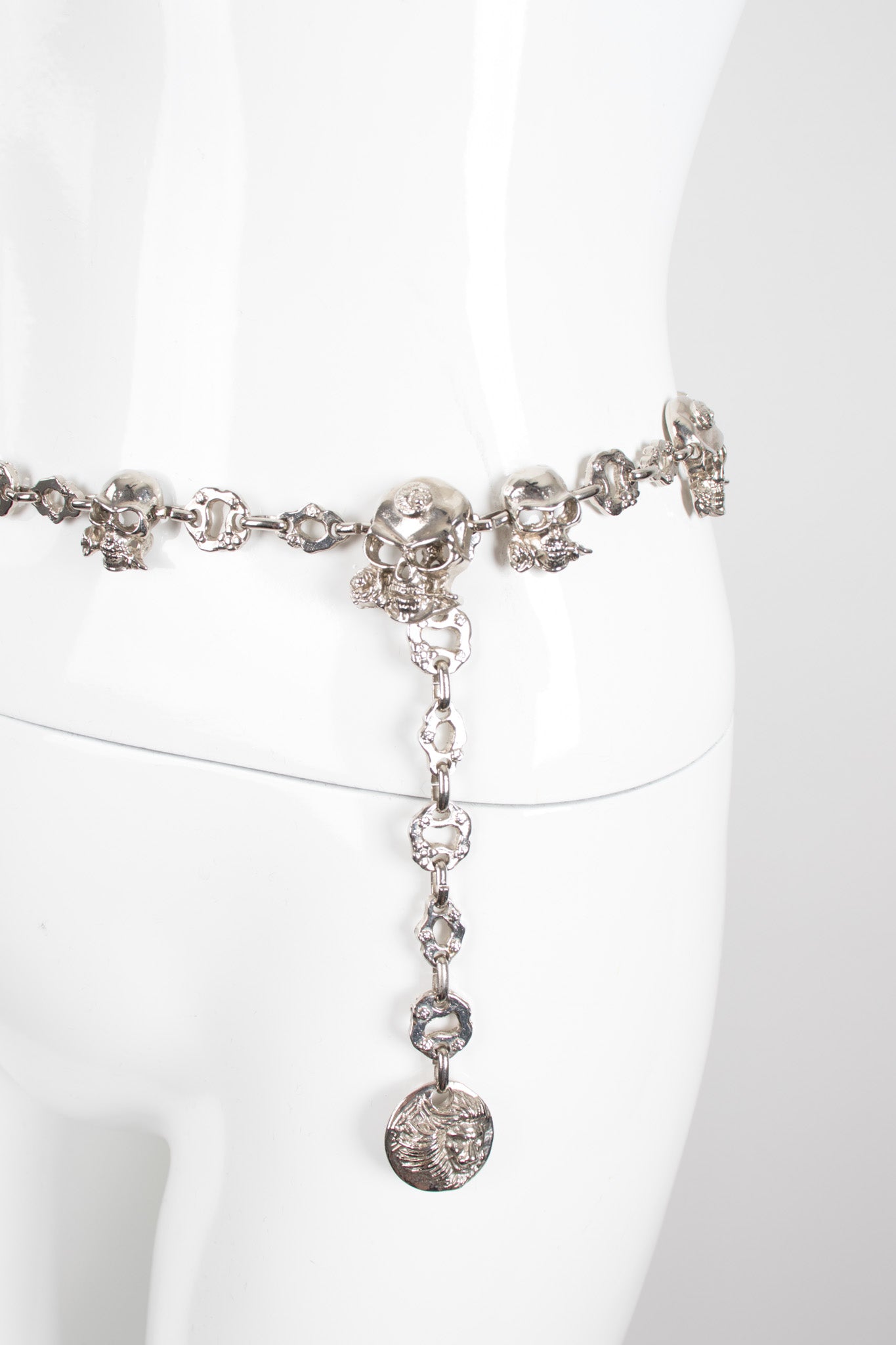 Skull & Roses Chain Belt / Necklace