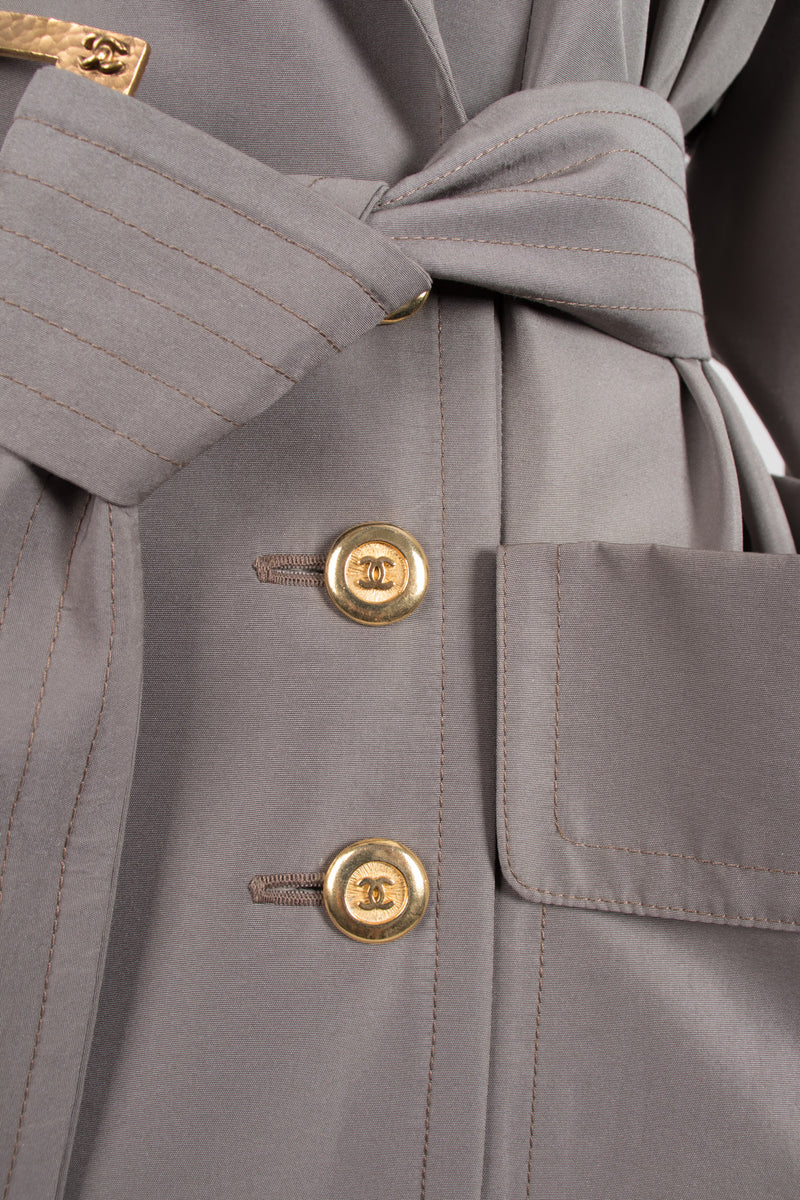 chanel vintage coat buttons