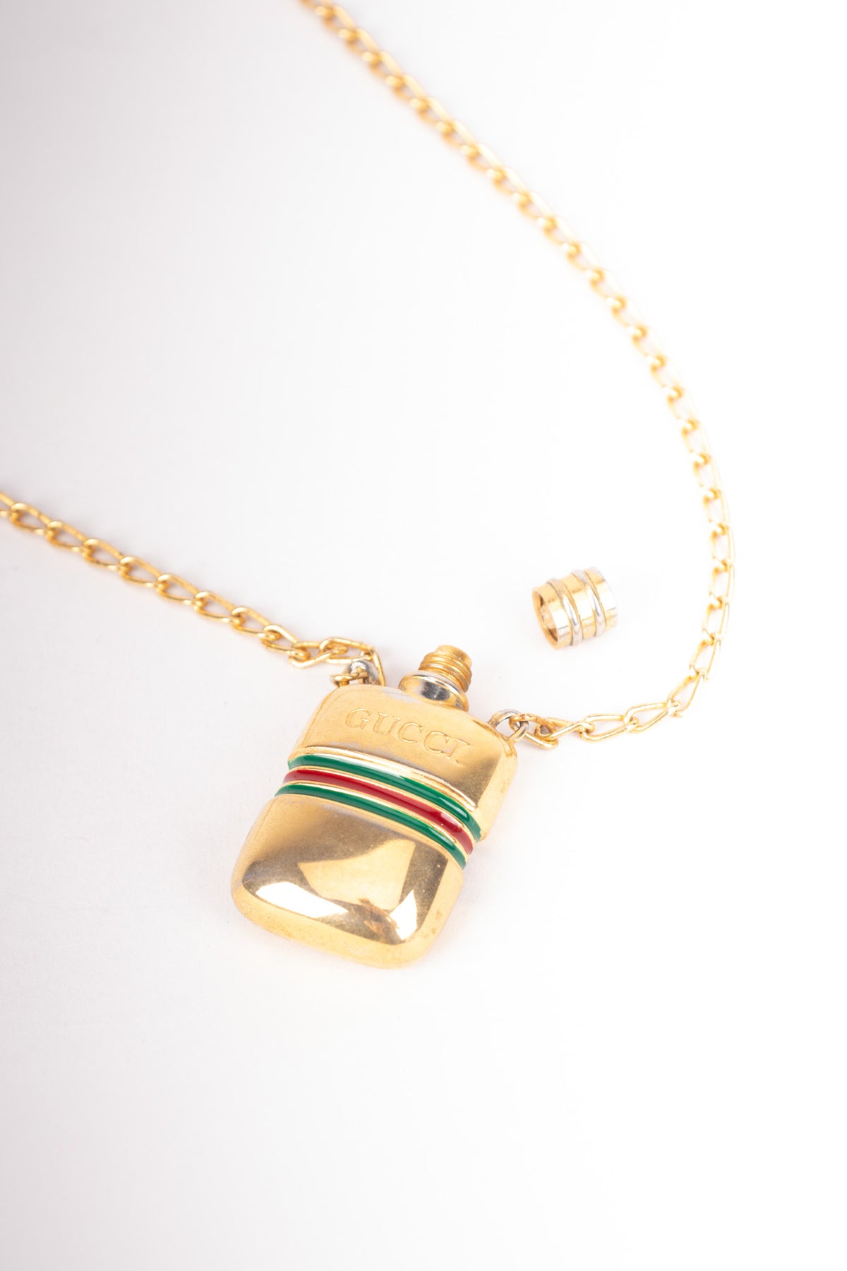 Gucci Vintage 1960s Perfume Bottle Pendant Necklace – Recess
