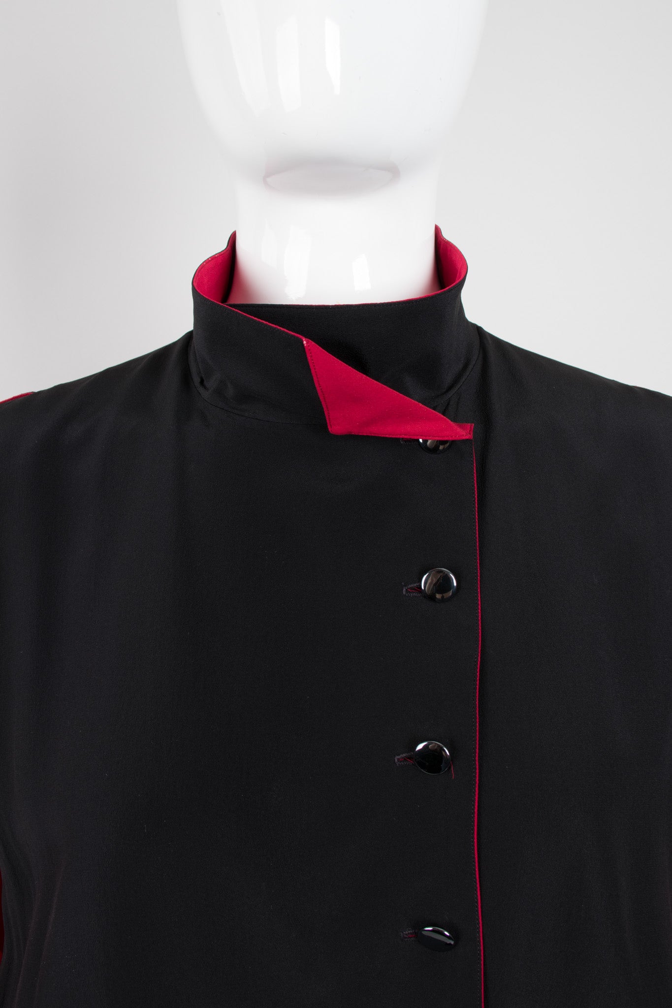 Chloé Silk Colorblocked Chef Uniform Jumper Dress