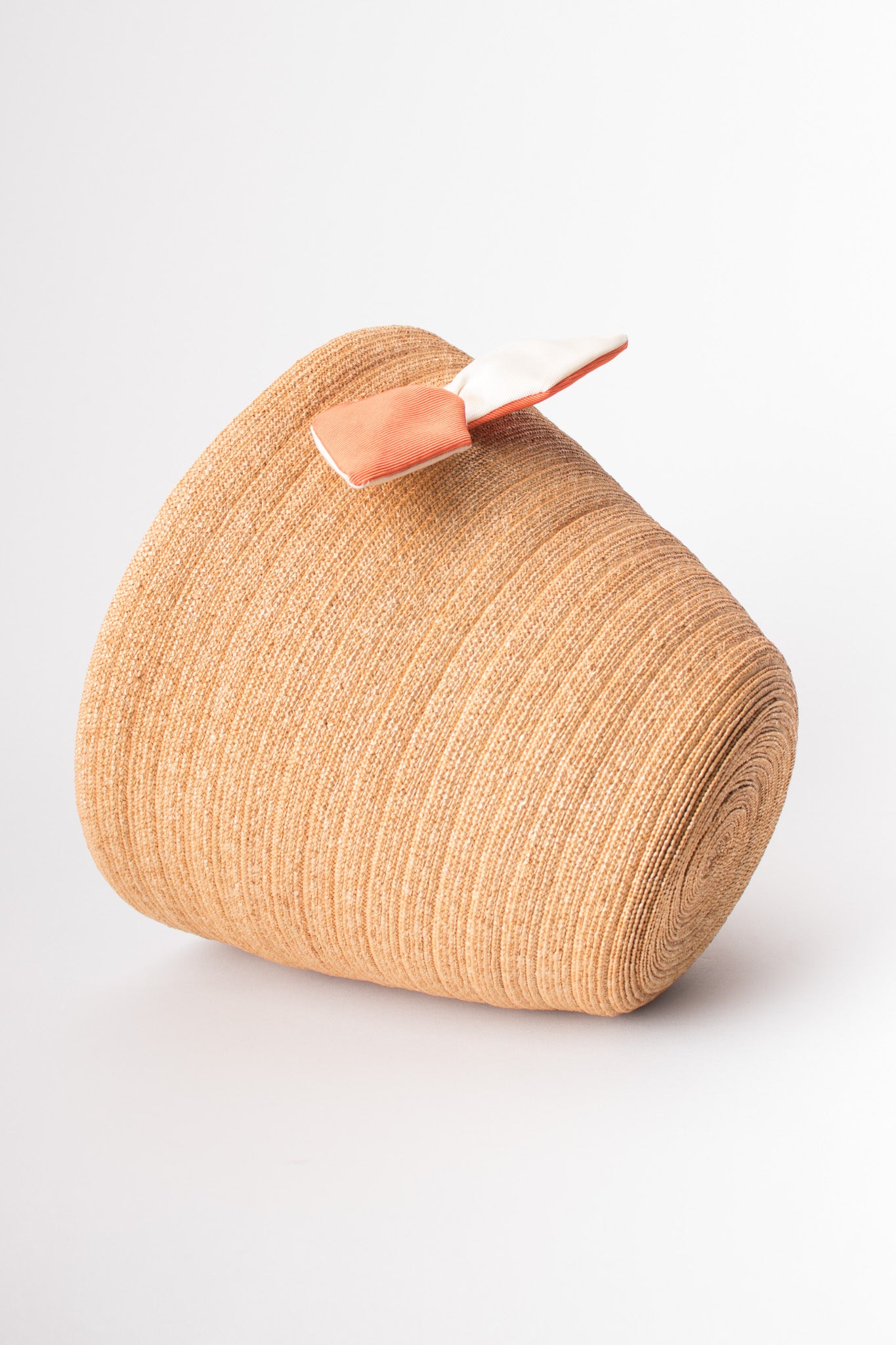 Miss Dior by Christian Dior Straw Peach Basket Hat