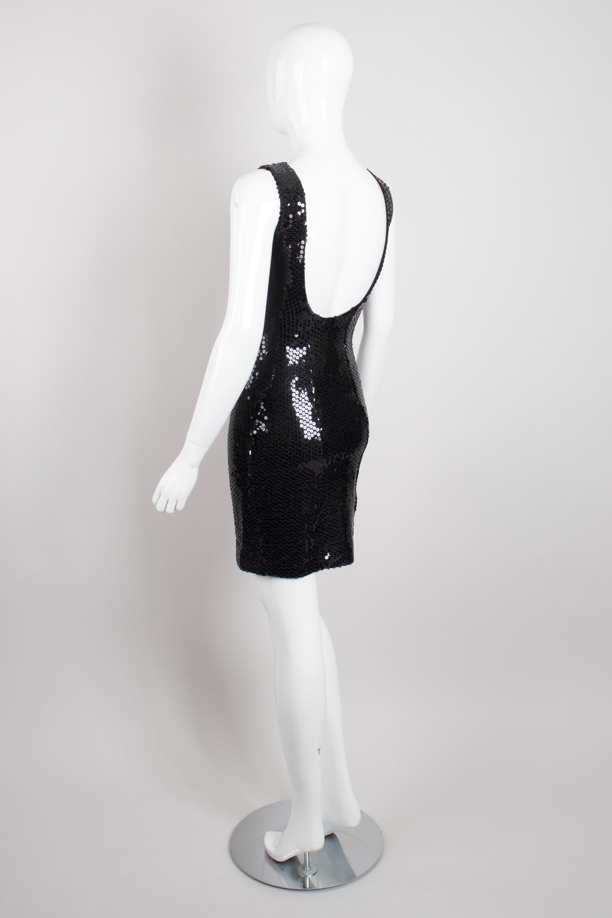 Franck Joseph Bastille Liquid Sequin Square Neck Minidress – Recess