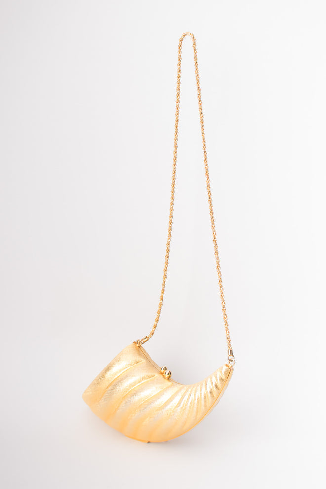 Walborg Metal Horn Shell Box Bag