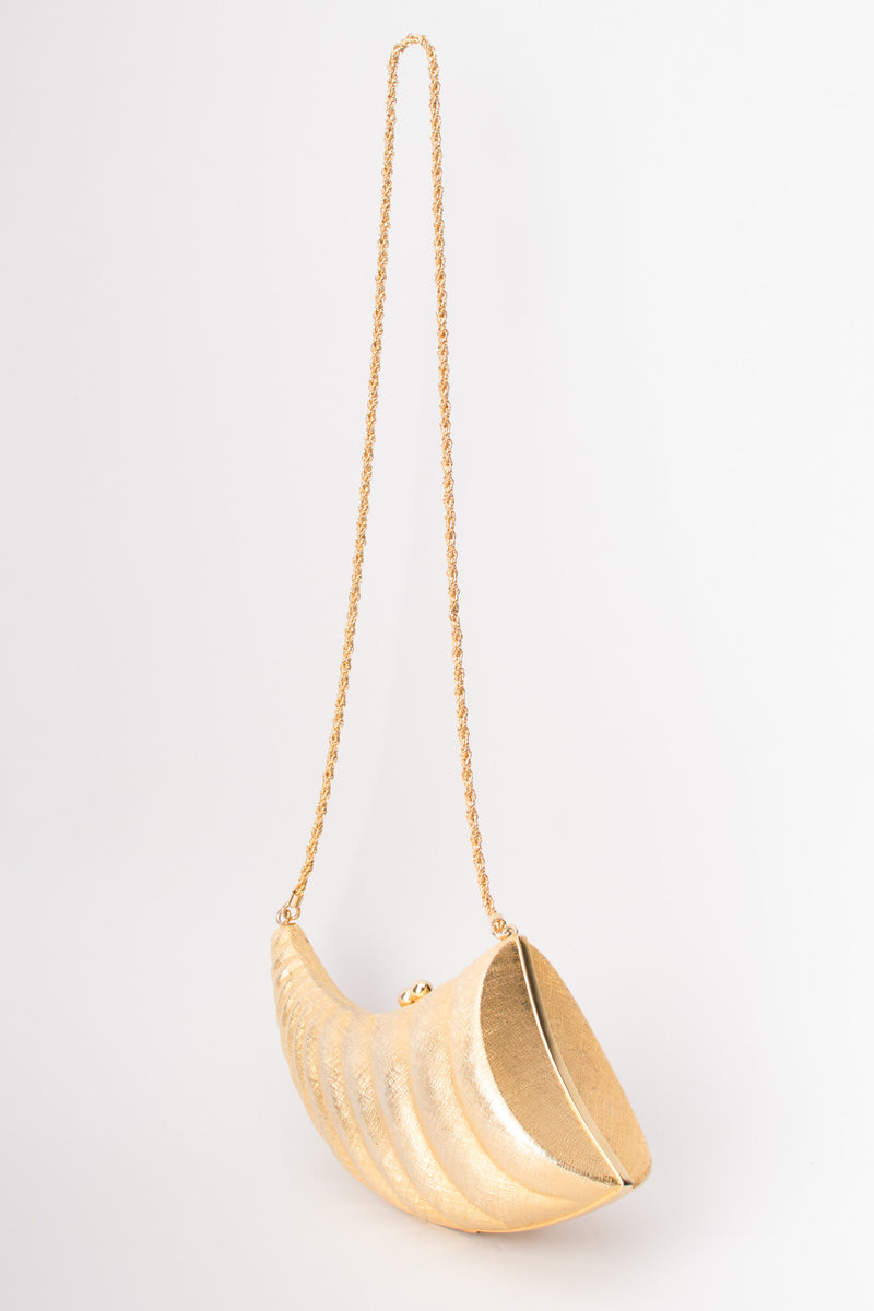 WALBORG - Vintage Beaded Shell-shaped Evening Bag. PERFECT