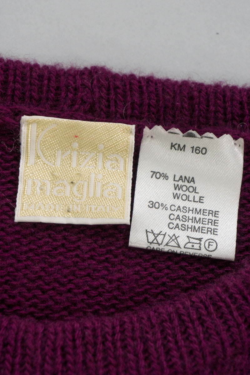 Krizia Maglia Label
