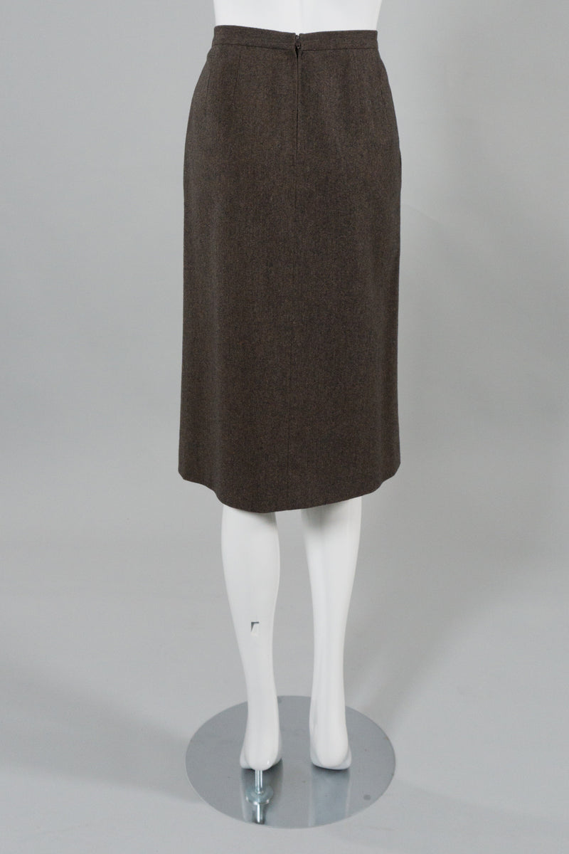 Gucci Leather Tassel Skirt