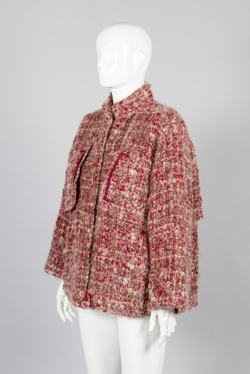 Galanos Boucle Mohair Jacket Front2