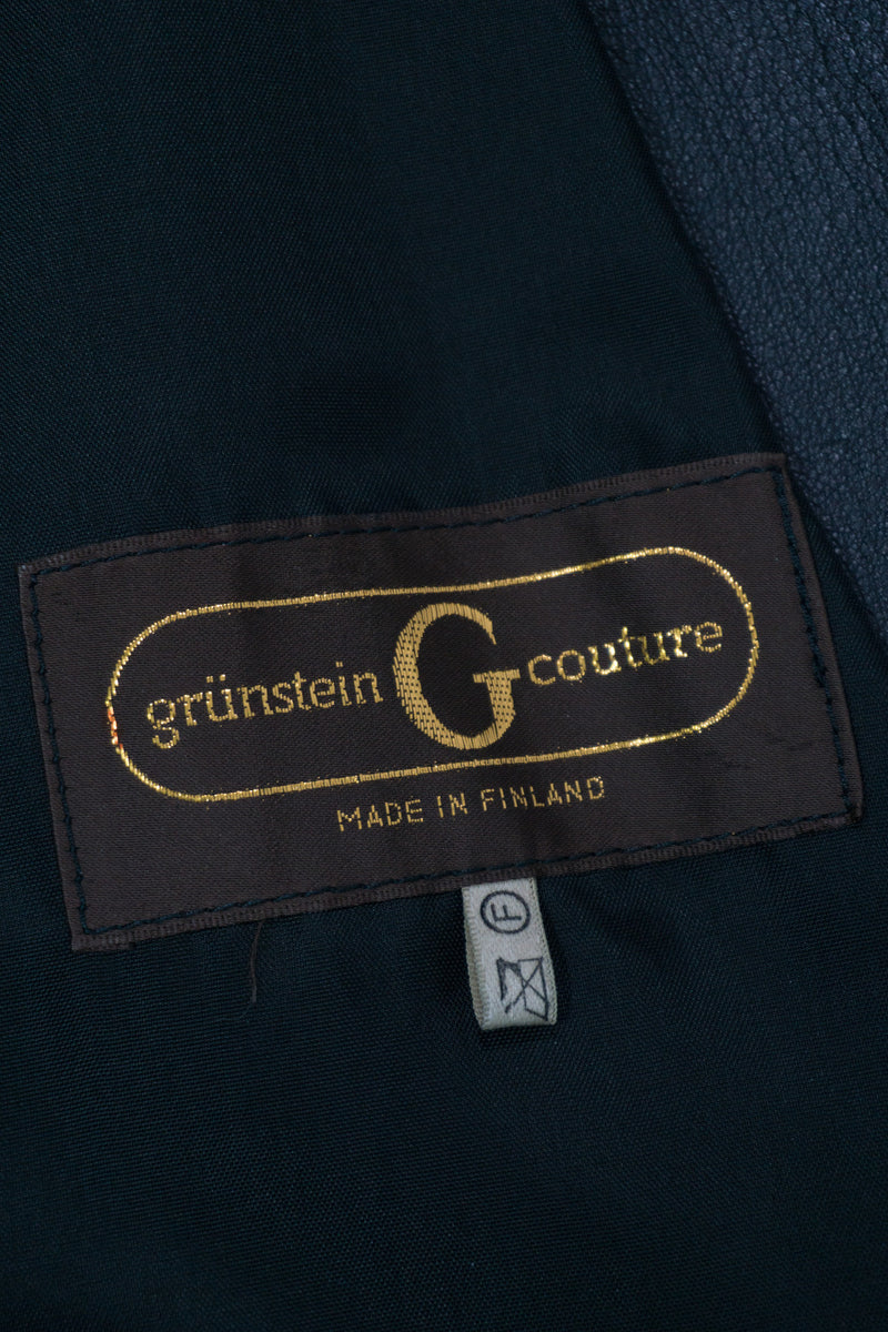 Grunstein Couture Finland Label
