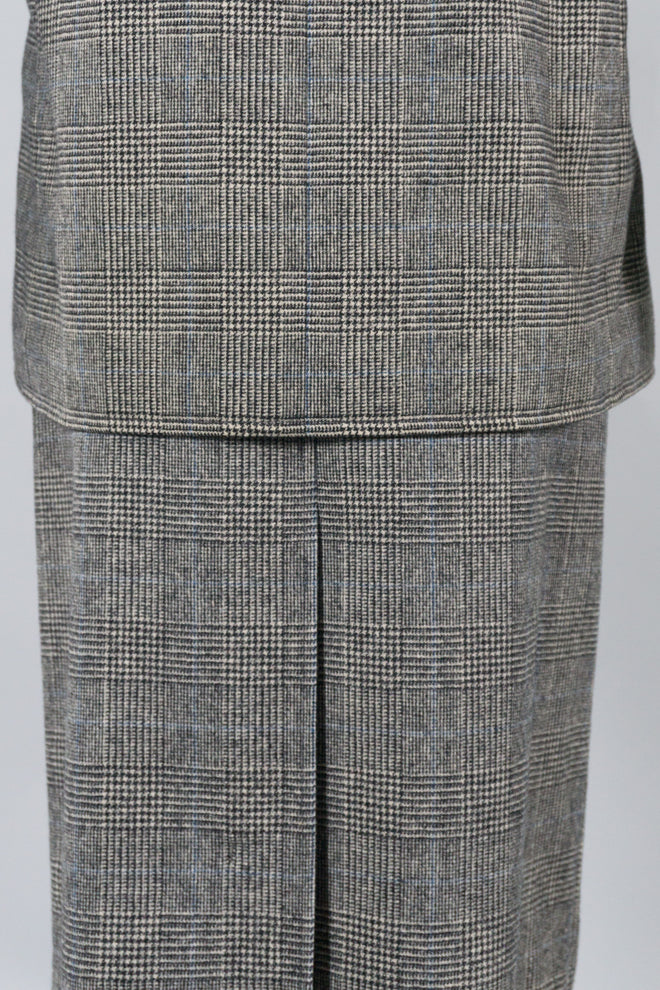 Saint Laurent Glen Plaid Matching