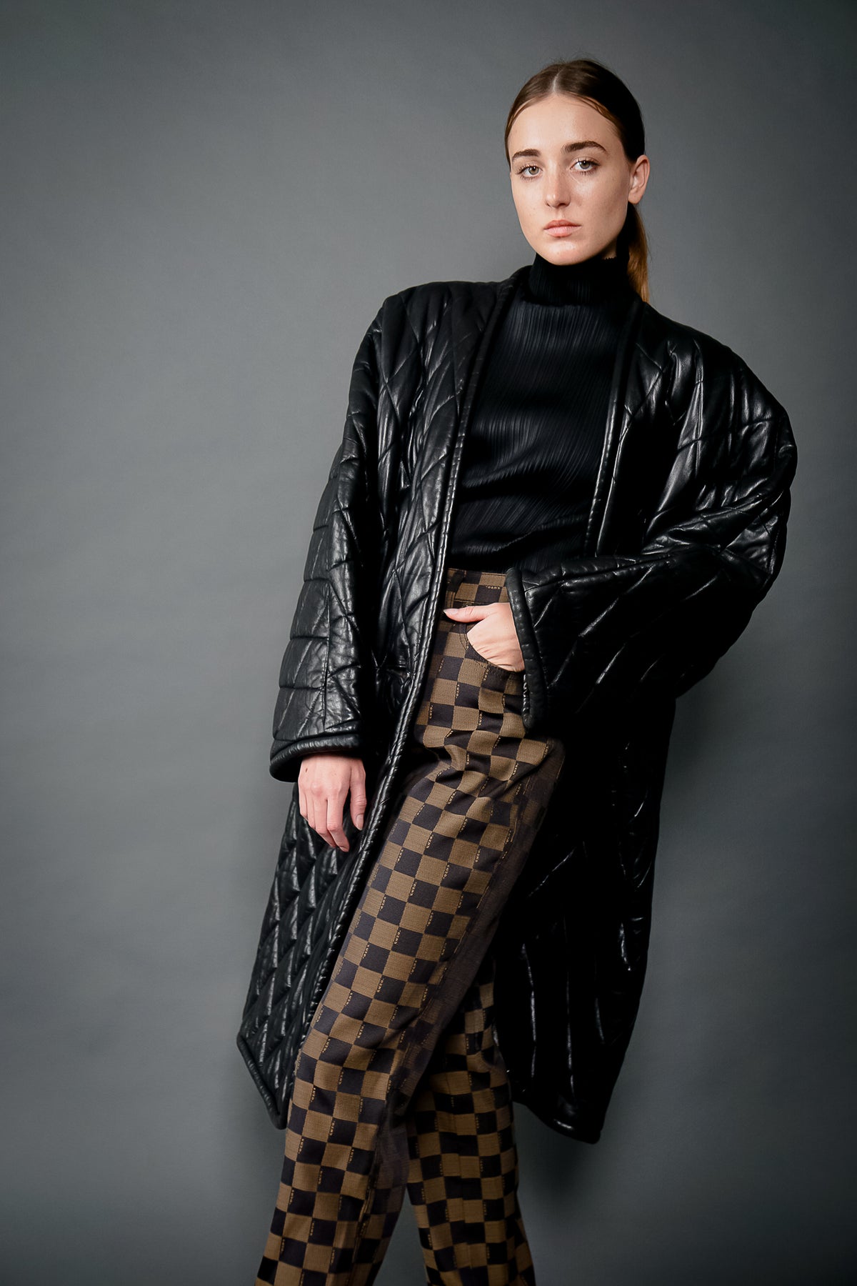 Vintage Fendi Checkerboard Monogram Pant – Recess