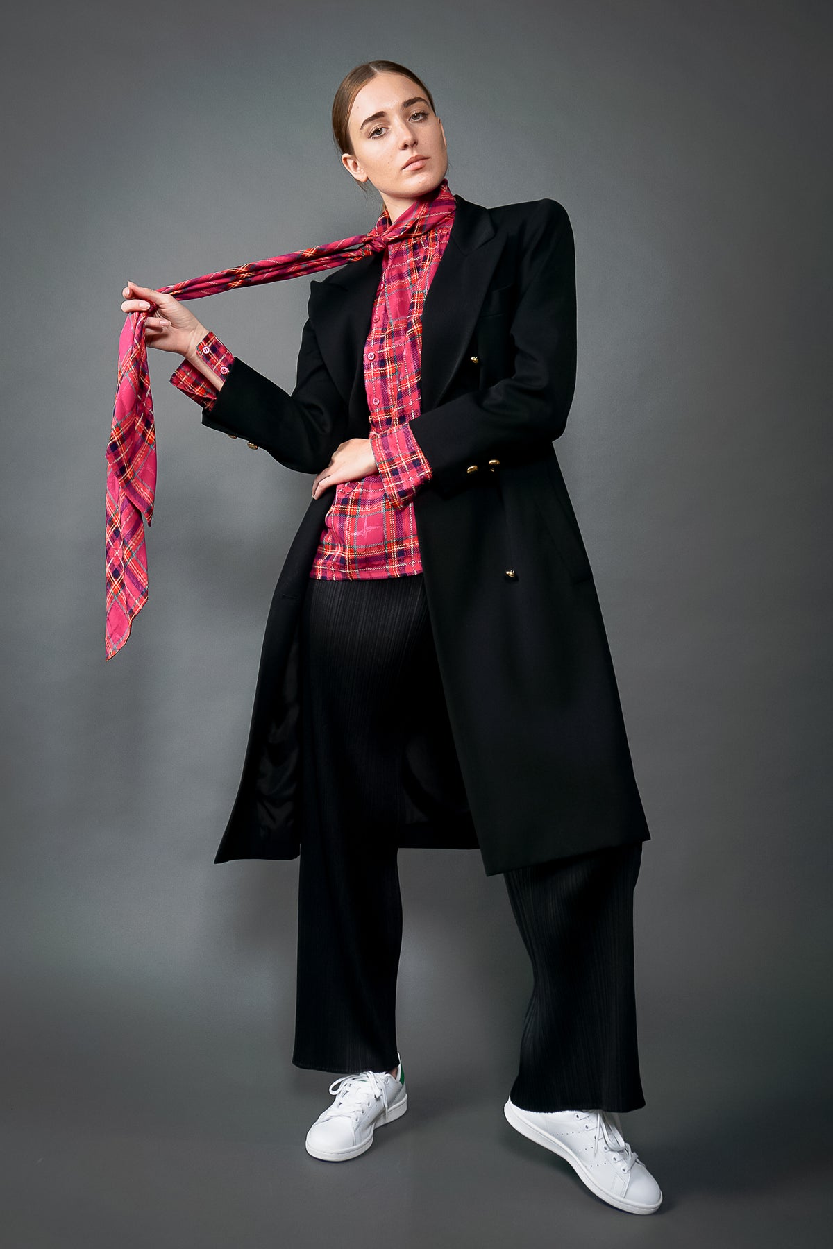 Vintage YSL Yves Saint Laurent Double Breasted Coat – Recess