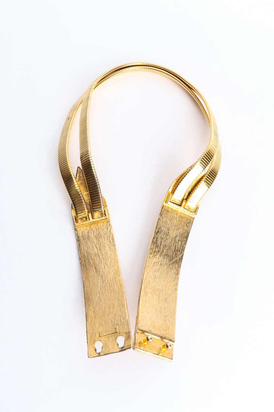 Gold metal band belt by Accessocraft inside  @recessla
