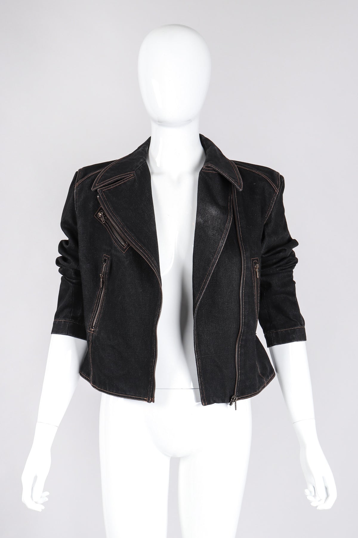 [定休日以外毎日出荷中] Moto Laced Baseball Denim Alaia Vintage Jacket Recess – ジャケット・アウター