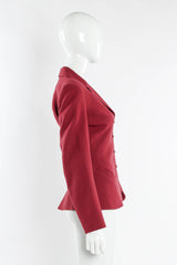 Vintage Alaia Geo Panel Structured Blazer mannequin side @ Recess Los Angeles