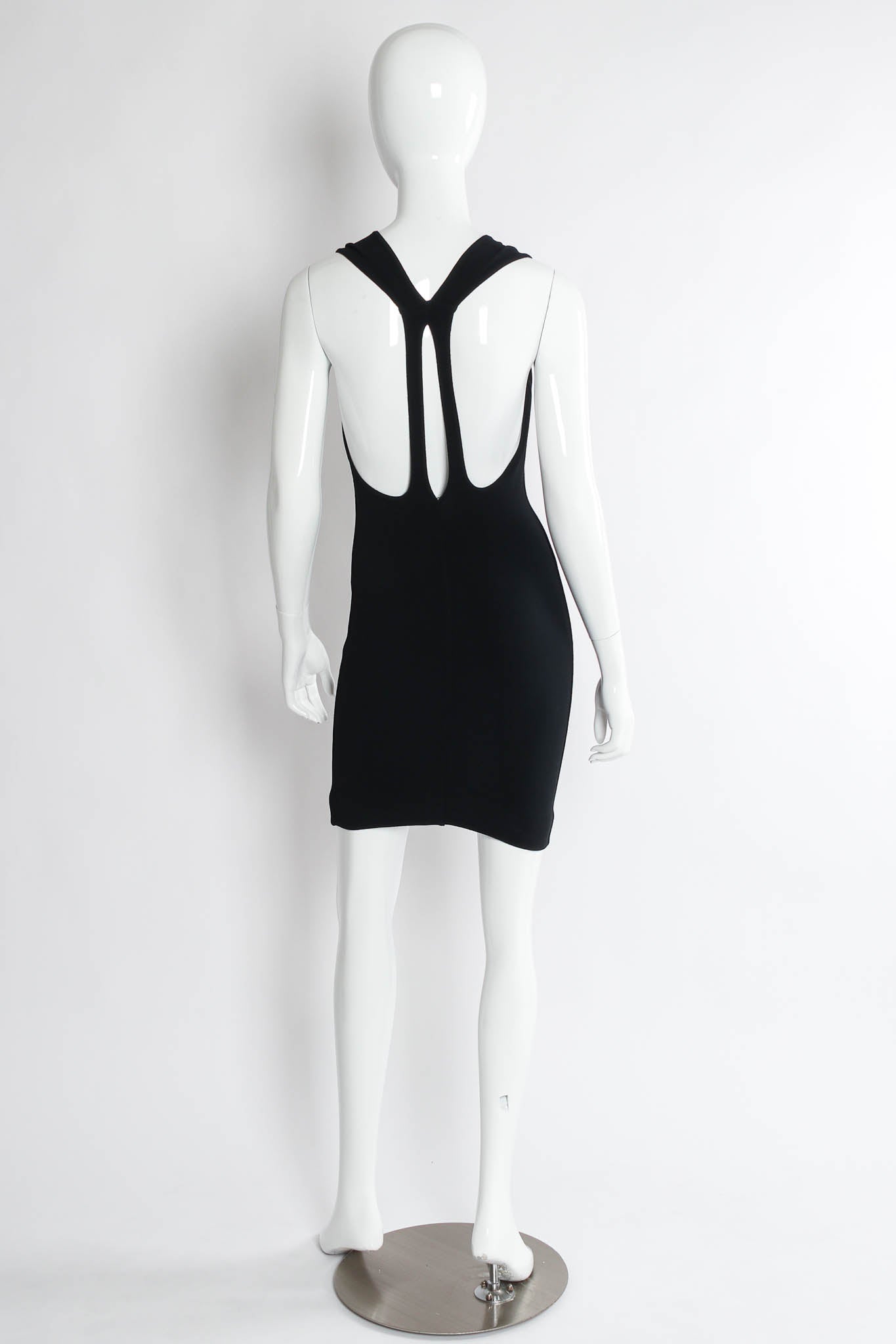 Vintage Alaïa Knit Bodycon Dress mannequin back @ Recess Los Angeles