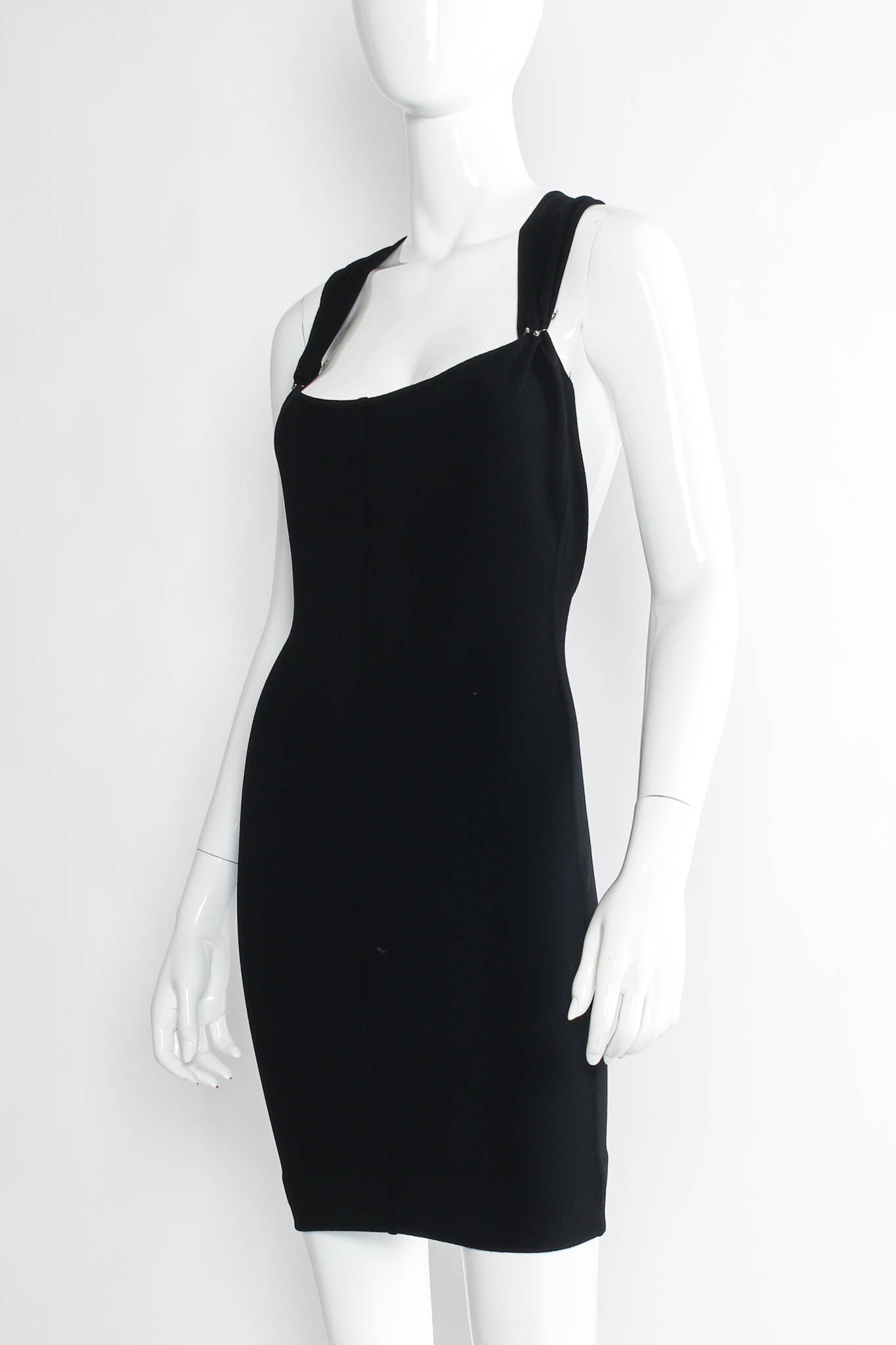 Vintage Alaïa Knit Bodycon Dress mannequin angle close @ Recess Los Angeles
