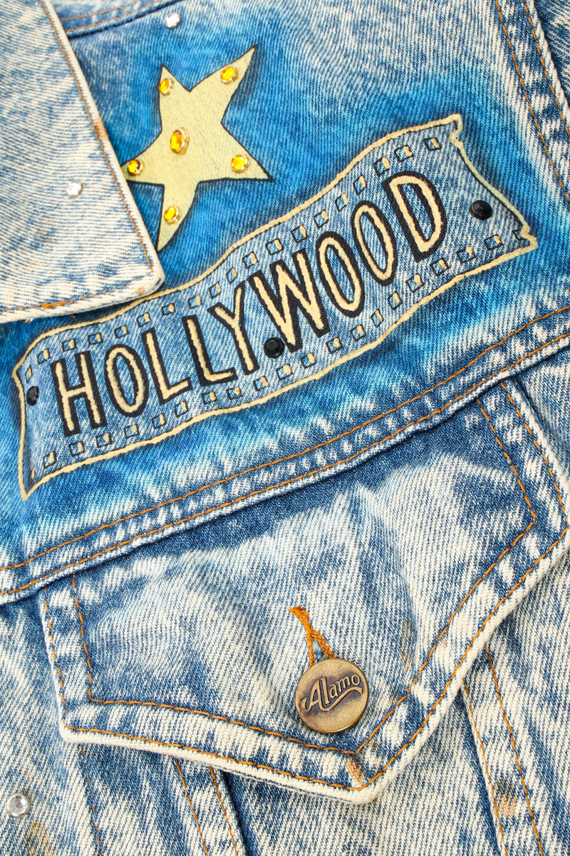 Vintage Tony Alamo Hollywood Star Jacket on mannequin at Recess Los Angeles (front crop)