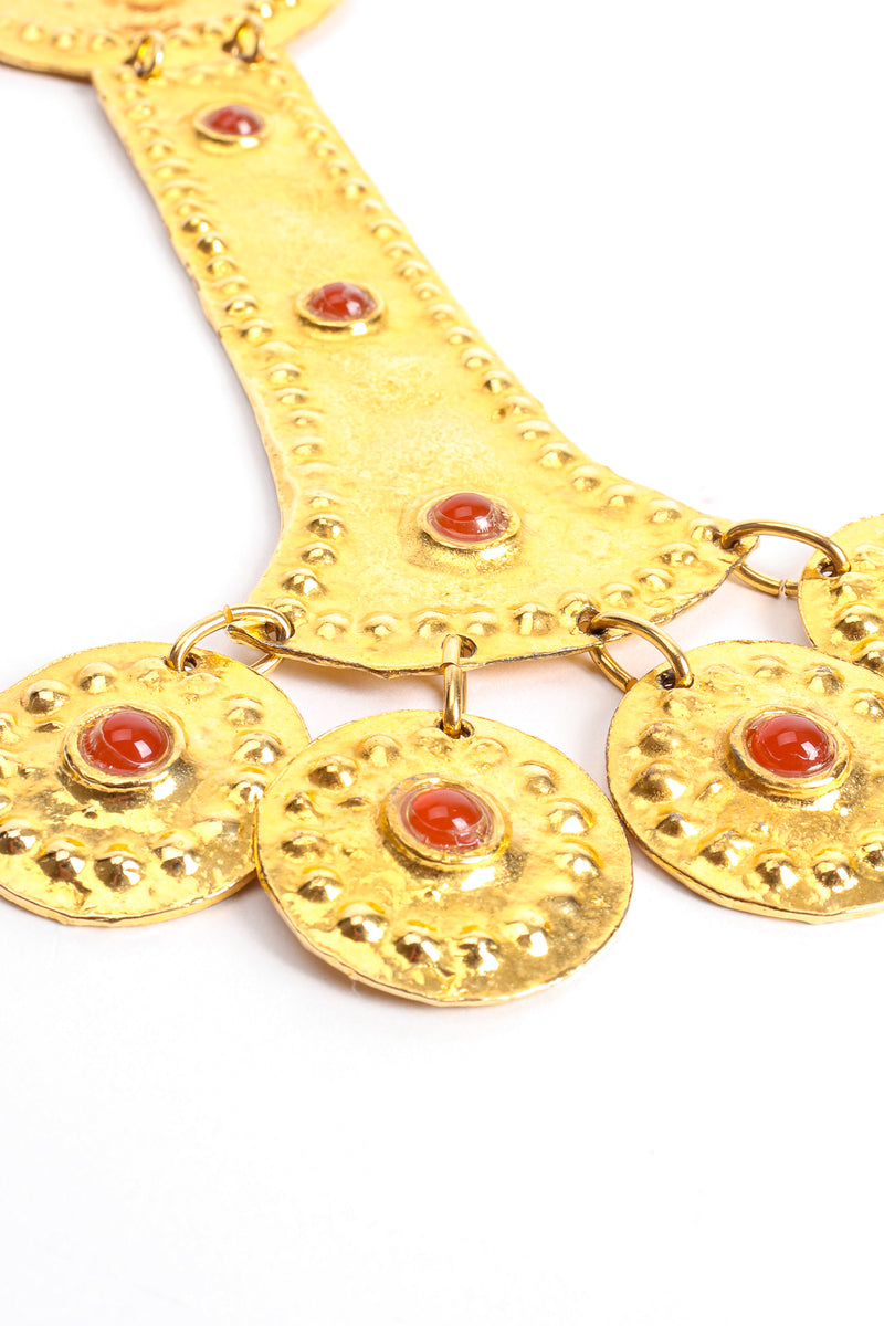 Vintage Alexis Kirk Breast Plate Pendant Necklace at Recess Los Angeles