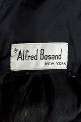 Vintage Alfred Bosand Daisy Print Beaded Gown tag @ Recess Los Angeles