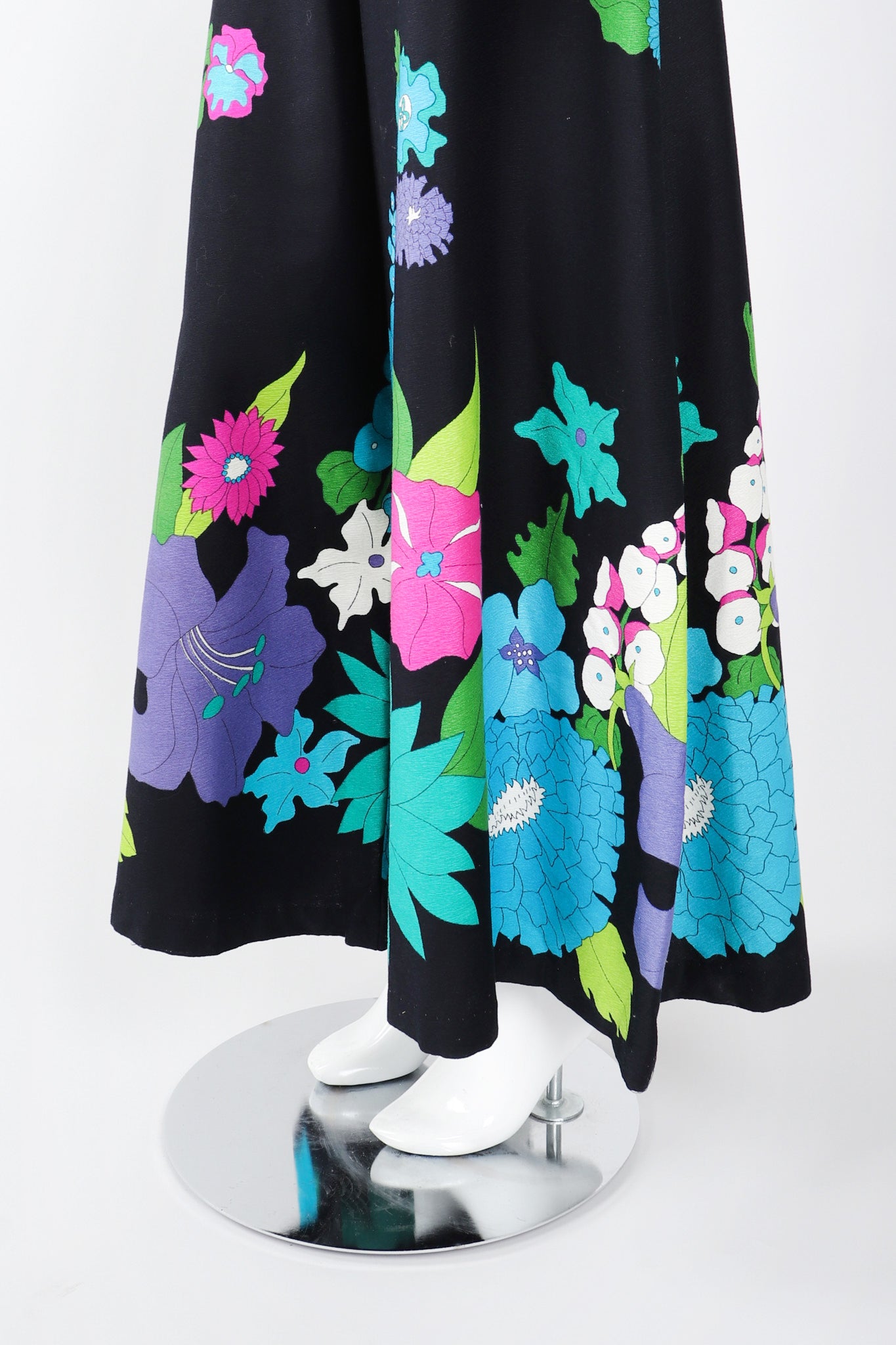 Recess Los Angeles Vintage Alice Polynesian Mod Hot Floral Jumpsuit