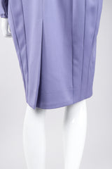 Recess Los Angeles Vintage Alek Singer Tapered Silk Cocoon Shift Dress