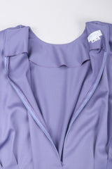 Recess Los Angeles Vintage Alek Singer Tapered Silk Cocoon Shift Dress