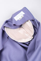 Recess Los Angeles Vintage Alek Singer Tapered Silk Cocoon Shift Dress